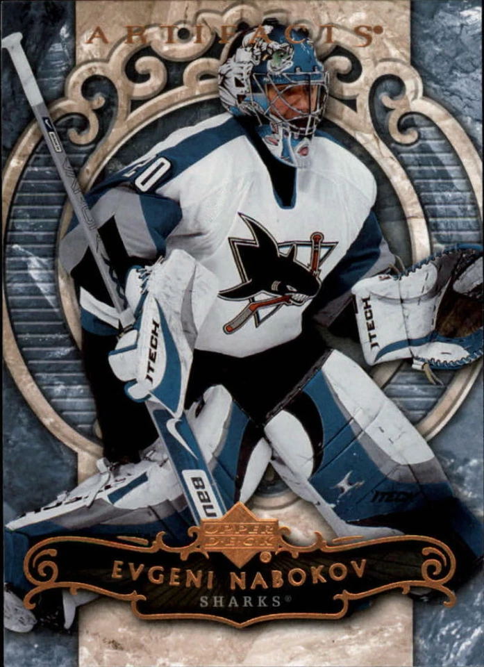 2007-08 Upper Deck Artifacts #69 Evgeni Nabokov  Sharks - Image 1 of 1