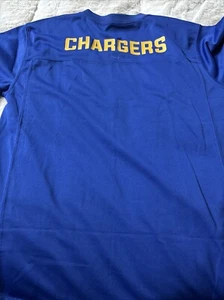 Chargers Nike NFL On Field Powder Blue Blank Jersey L - Picture 1 of 2