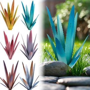 Tequila Rustic Sculpture DIY Metal Agave Plant Home Decor Garden Yard Art Plant - Picture 1 of 25