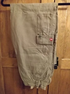 Quiksilver Boys Light Brown Cargo Trousers Age 12 0306 - Picture 1 of 21