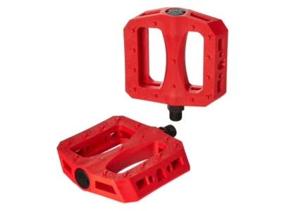 Pedales S&M Hoder BTM rojos 9/16 Foto 1 de 3