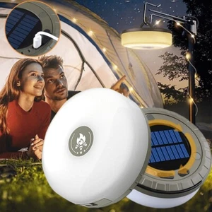 LED Campingleuchte Outdoor Camping Lampe Zelt Licht Aufladbar Laterne Atmosphäre - Bild 1 von 16