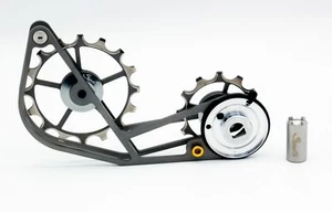 SwishTi Road Bicycle Titanium Ceramic Oversized Pulley&Cage for Sram AXS eTap  - Picture 1 of 10