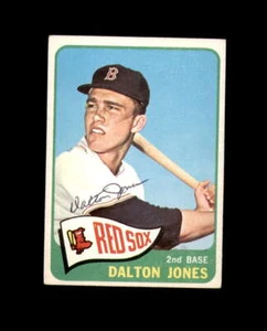 Autografo Dalton Jones firmato autentico 1965 Topps Boston Red Sox - Foto 1 di 2