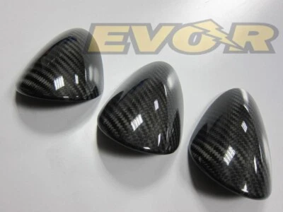 Cubiertas de cápsula de calibre central de fibra de carbono para Nissan 370Z Foto 1 de 4