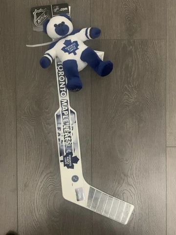 NHL Toronto Maple Leafs Goalie Stick w/ Mascot Cover