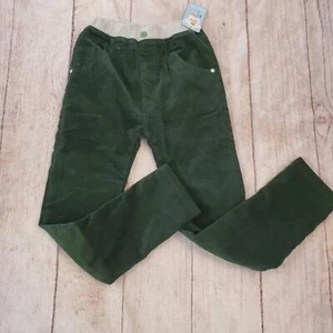 Jingpin grüne Cord Pull-On Hose Gr. 14 Neu mit Etikett - Bild 1 von 4