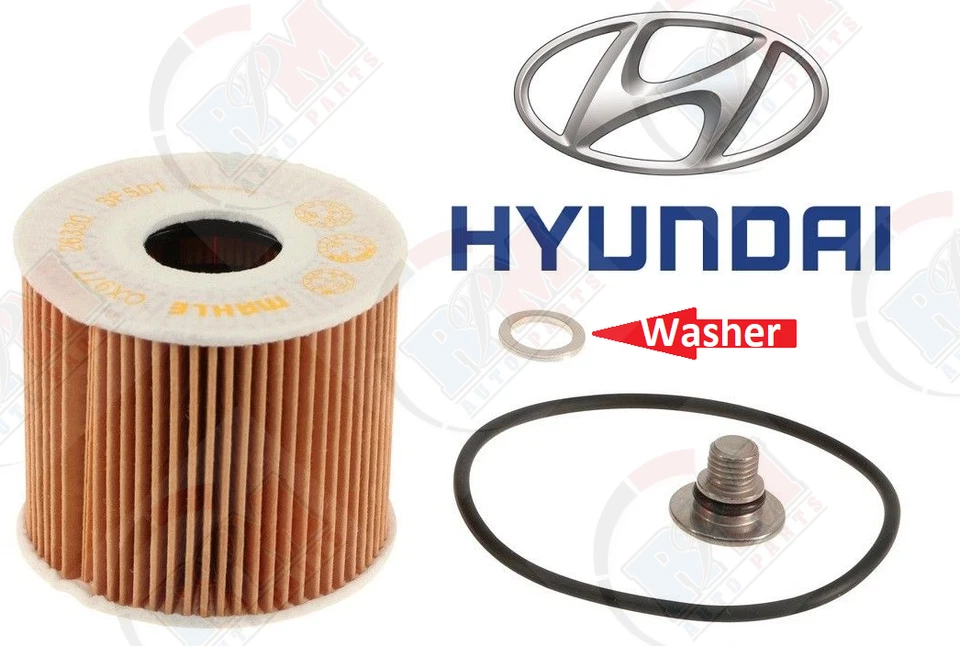 Kit de filtro de aceite GENUINO 26320-3F500 2014-2016 para Hyundai Genesis V8 5,0 L Foto 1 de 1