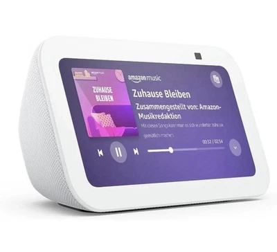 Amazon Echo Show 5 3. Generation weiß 5,5 Zoll Touchscreen Alexa Bluetooth WLAN - Bild 1 von 4