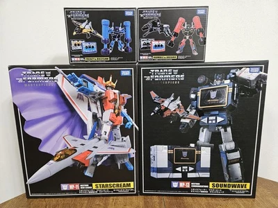 Transformers Takara Tomy Obra Maestra Lote MP-11 MP-13 MP-15, 16 Soundwave Genuino Foto 1 de 4