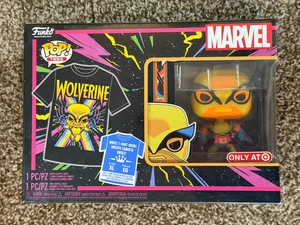 Funko Pop! und Tee Marvel Wolverine Black Light Target Exclusive XL - Bild 1 von 6