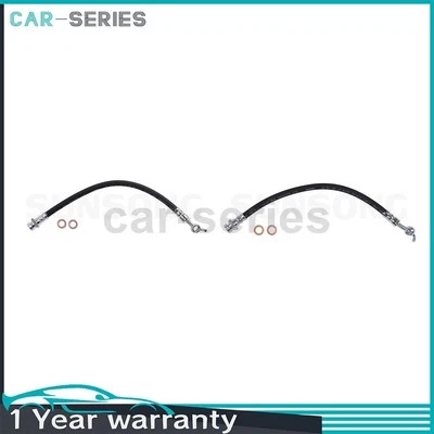 Par de mangueras de línea de freno trasero Sunsong para Hyundai Tucson 2010 2011 2012 2013 2014 Foto 1 de 4