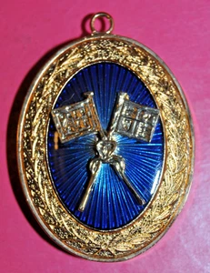 Past Grand Standarte Bearer Freimaurer Halsband Juwel Großloge - Bild 1 von 1