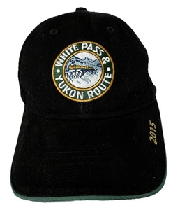 Sombrero de pana negro White Pass & Yukon Route con gancho Skagway Alaska talla única - Imagen 1 de 6