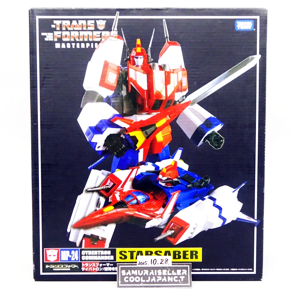 Transformer Masterpiece MP-24 Star Saber Action Figure Takara Tomy Japan NEW - Image 1 of 4