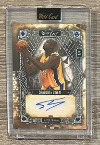 2024 Wild Card 5 Card Draw #5CDV-SOA Shaquille O'Neal Gold AUTO #1/1 - Picture 1 of 2