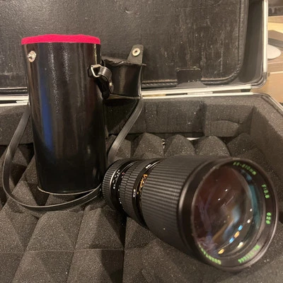 Quantaray 85-210mm f/3.8 FD-Mount Manual Focus Zoom Lens Macro for Canon w Case - Image 1 of 4