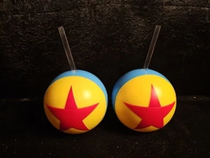 2 Stück Disney Parks Pixar Fest 2024 Pixar Ball Sipper Toy Story Exclusive  - Bild 1 von 9