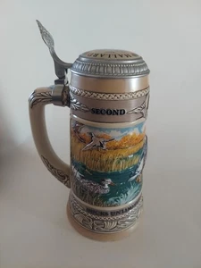 THE WATERFOWL SERIES "Ducks Unlimited" Mallard Duck Stein 1988 2nd Edition - Picture 1 of 8