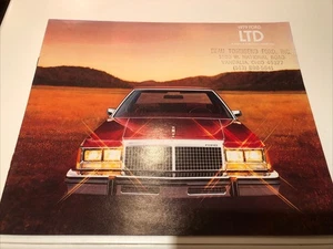 1979 Ford Thunderbird LTD Händler Verkaufsprospekt Auto Werbung - Bild 1 von 9