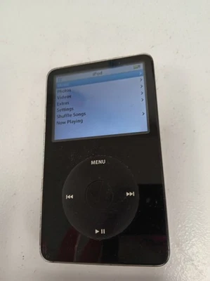 Apple iPod Classic 5th Gen 80GB Black Model A1136 Tested Working - Image 1 of 4