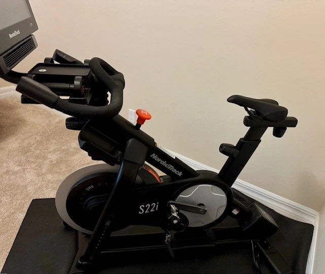 NordicTrack S22i Studio Cycle with 22" Rotating Smart HD Touchscreen Screen -... - Image 1 of 4