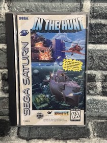 In The Hunt (Sega Saturn, 1995) Complete w/ Manual & Registration