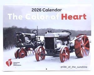 Calendario de Pared 2026 El Color del Corazón American Heart Association 12 Meses -LEER - Imagen 1 de 15