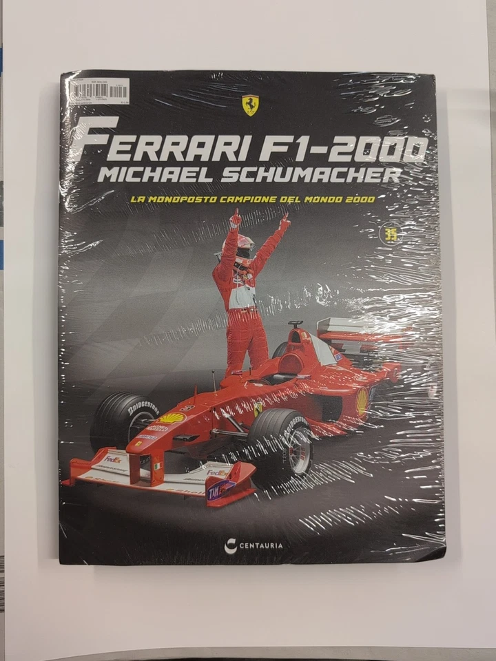COSTRUISCI LA FERRARI F1-2000 MICHAEL SCHUMACHER 2000 Uscita N° 35 1:8 CENTAURIA - Immagine 1 di 2