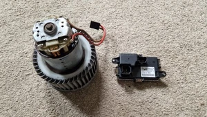MERCEDES C CLASS W204 HEATER BLOWER MOTOR & RESISTOR A2128702110 & 0130101641 - Picture 1 of 3