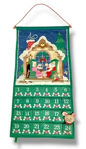 Vintage AVON Countdown to Christmas Wall Calendar with Mouse - Picture 1 of 7