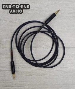 3.5mm TRS Auxiliary Audio Cable | Mogami, Gold Plated, Braided Sleeve - Picture 1 of 21