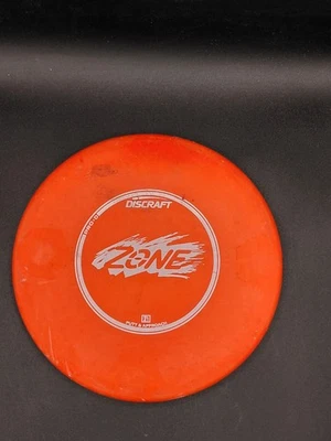 Discraft Pro-D Zone PFN Puddle Top Orange OOP Disc Golf 170g Has Ink - Image 1 of 4