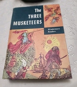 Vtg The Three Musketeers by Alexandre Dumas 1956 Hardback Windmere Readers  - Picture 1 of 9