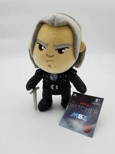 THE WITCHER GERALT M8Z NETFLIX 8" PLUSH TOY COLLECTIBLE MERCHANDISE NEW WITH TAG - Picture 1 of 4