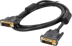 DVI-D / DVI-D Duel Link | Male To Male | 25Pin (24 + 1) - 6ft - Picture 1 of 2