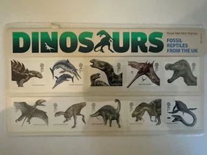 2013 ROYAL MAIL PRESENTATION PACK DINOSAURS PACK NUMBER 490 MINT DECIMAL STAMPS - Picture 1 of 2