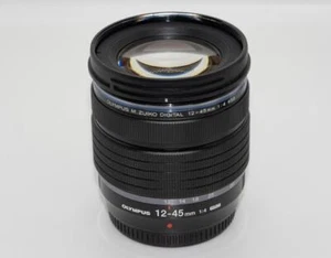 OLYMPUS M.ZUIKO DIGITAL ED 12-45mm F4.0 PRO Black Zoom Lens Micro Four Thirds - Picture 1 of 1