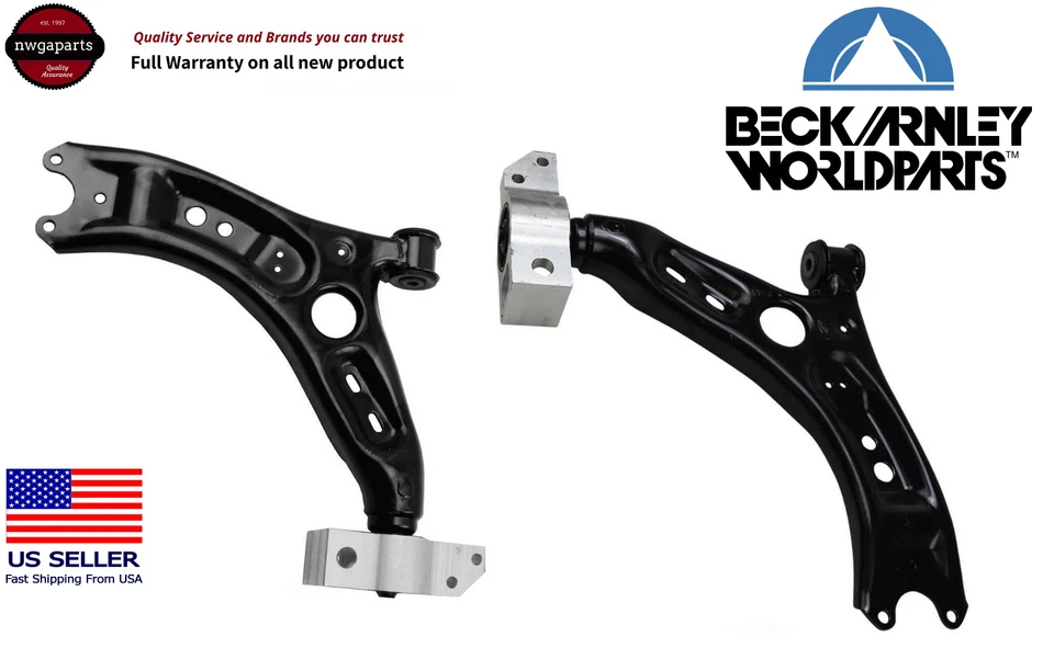 Front L & R Lower Control Arm for 11-17 VW CC 11-12 Passat CC US Mainland Ship - Image 1 of 1