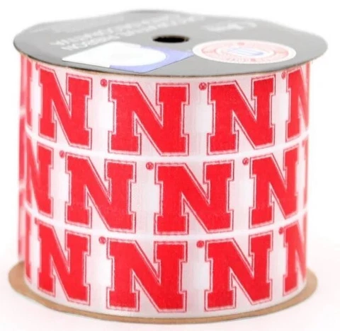 Nebraska Cornhuskers Ribbon - Licensed By Offray Cover