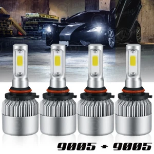 4pcs 9005 LED Headlight for Ram 1500 2500 3500 w/projector 2016 2017 2018 2019 - Picture 1 of 22