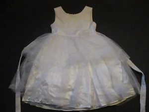 Vestido de tul dorado y crema para niñas Rosenau excelente - talla 6 - ¡precioso! j89 - Imagen 1 de 4