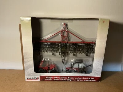 Error By Ertl!!!Ertl 1/64 Case IH Steiger 600 Quadtrac & Air Seeder 3-Piece Set. - Image 1 of 4