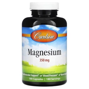 Carlson magnesio, 350 mg, 180 cápsulas - Imagen 1 de 2