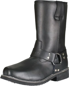 Duchinni Legacy Boots Men's Black Leather CE Waterproof Motorcycle Boots NEW 43 - Picture 1 of 2