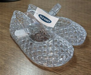 clear baby sandals