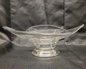 Wallace Sterling Wheat Pattern Cut Glass Relish / Nut Dish 8904 # 4245 - Picture 1 of 22