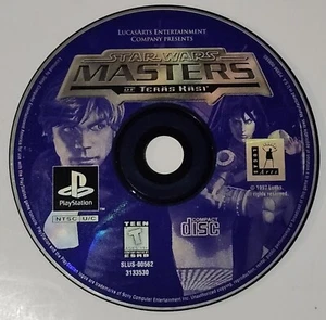 Star Wars: Masters of Teras Kasi PS1 PlayStation 1 PSX Disc only - Picture 1 of 2