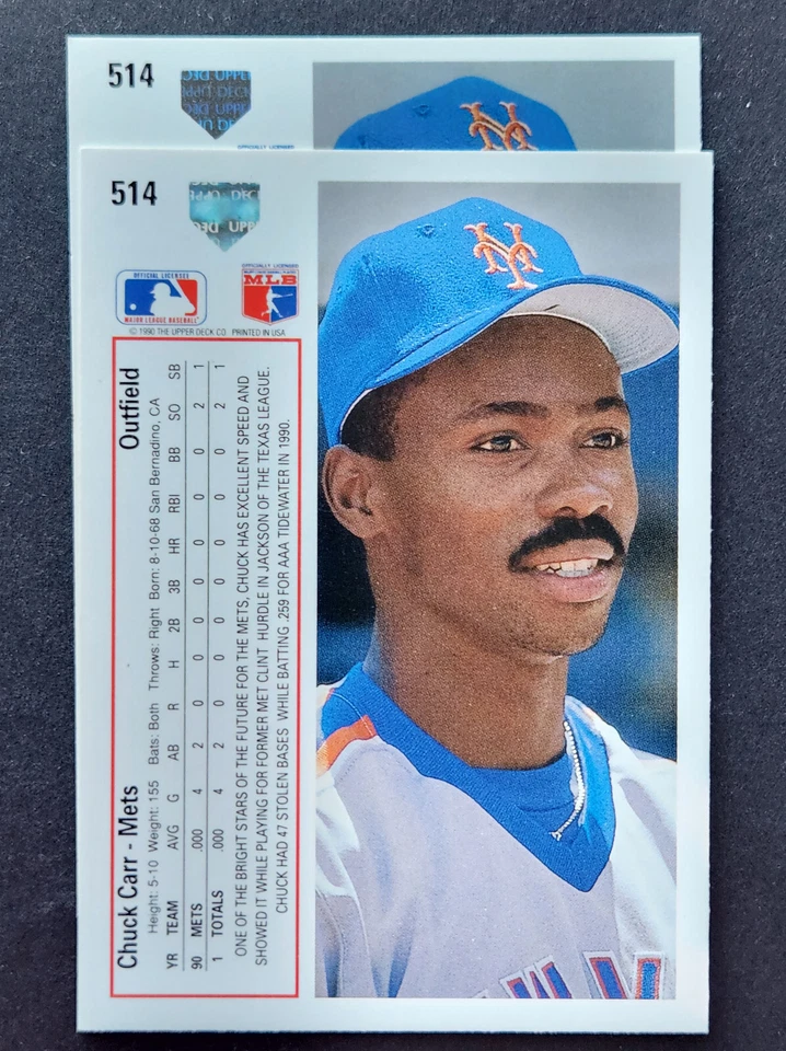 1991 Upper Deck "1990 Baseball Hologram" ERROR VARIATION * You PICK CHOOSE * - Image 1 of 1