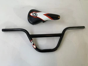 BMX diamodback Handlebars And Seat Used!! From Viper X Franko 2001 - Picture 1 of 7